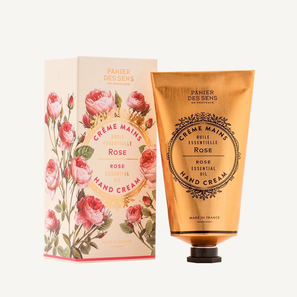 Panier des Sens Hand cream 2.6 floz - Rose 2,6 fl Oz/75 ml - Made in France